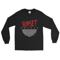 Sunset 2021 Logo - Men's Long Sleve Shirt
