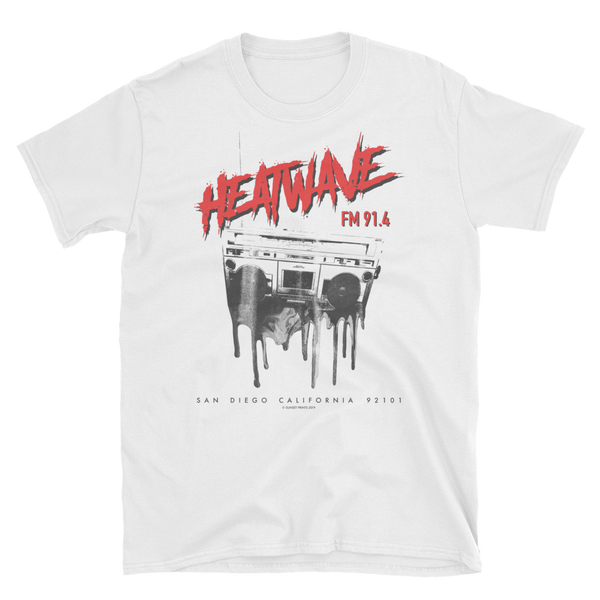 Heatwave 91.4 White Unisex T-Shirt
