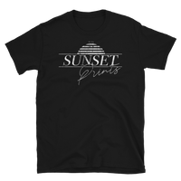 Sunset Prints Retro Logo Back T-shirt